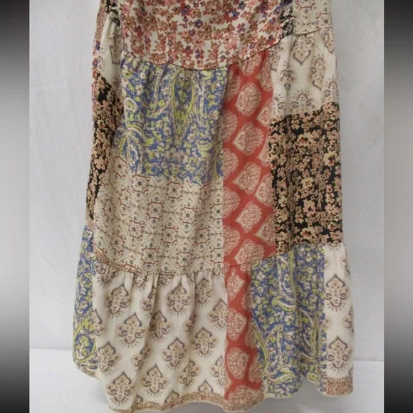 NWT Altar'd State Multicolor Patterned Boho Dress Size M - Picture 3 of 6